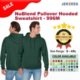 JERZEES® NuBlend Pullover Hooded Long Sleeve Sweatshirt