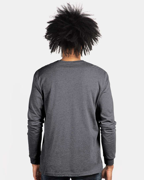 Next Level® Sueded Crewneck Long Sleeve T-Shirt