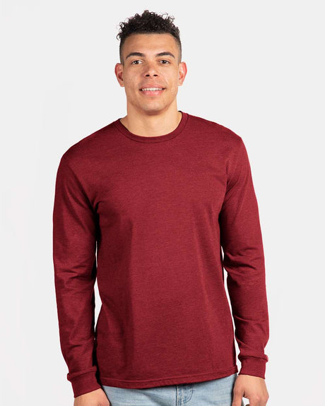 Next Level® Sueded Crewneck Long Sleeve T-Shirt