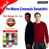 Sport-Tek® Pro-Weave Crewneck Sweatshirt