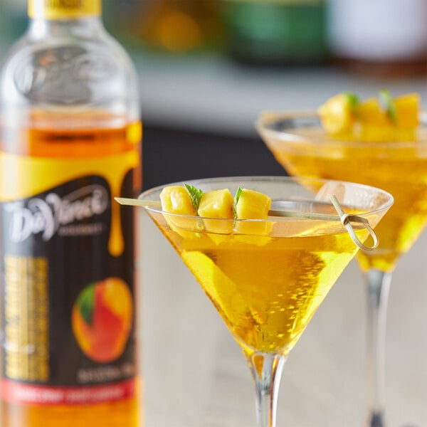 DaVinci Gourmet Classic Mango Flavoring / Fruit Syrup 750 mL - 4/Case