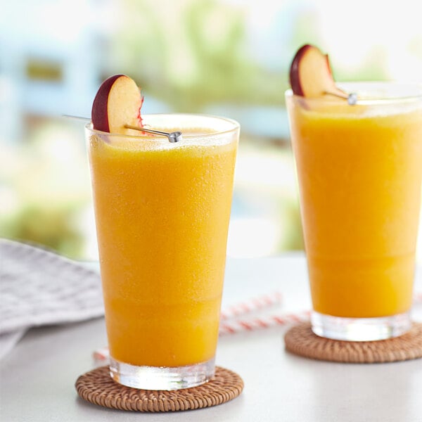 Capora Peach Fruit Smoothie Mix 64 fl. oz. - 6/Case