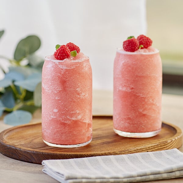 Capora Raspberry Fruit Smoothie Mix 64 fl. oz. - 6/Case