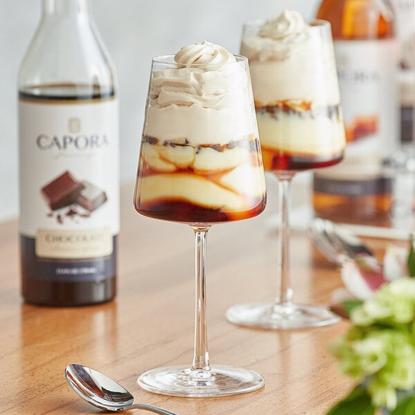 Capora Chocolate Flavoring Syrup 750 mL - 6/Case