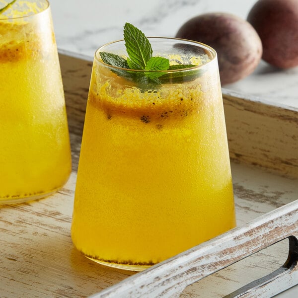 DaVinci Gourmet Classic Passion Fruit Flavoring / Fruit Syrup 750 mL - 4/Case