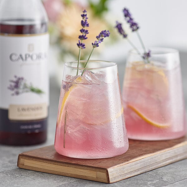 Capora Lavender Flavoring Syrup 750 mL - 6/Case