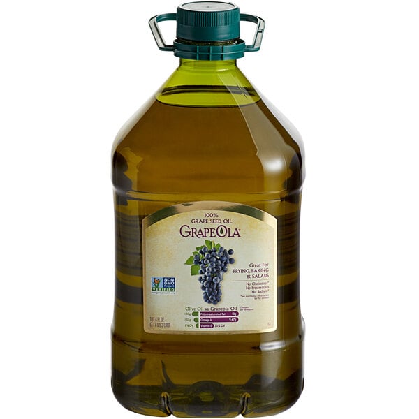 Grapeola 100% Grape Seed Oil - 3 Liter - 6/Case