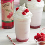 DaVinci Gourmet All-Natural Pacific Northwest Raspberry Flavoring / Fruit Syrup 750 mL - 4/Case