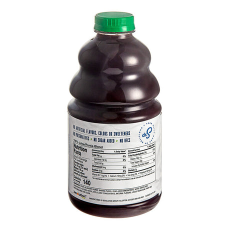 Dr. Smoothie 100% Crushed Blueberry Banana Fruit Smoothie Mix 46 fl. oz. - 6/Case