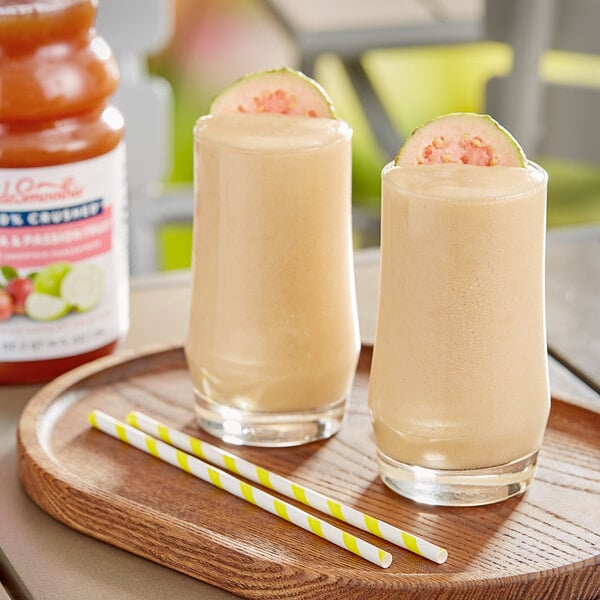Dr. Smoothie 100% Crushed Guava Passion Fruit Smoothie Mix 46 fl. oz. - 6/Case