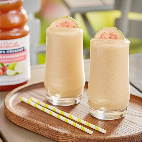 Dr. Smoothie 100% Crushed Guava Passion Fruit Smoothie Mix 46 fl. oz. - 6/Case