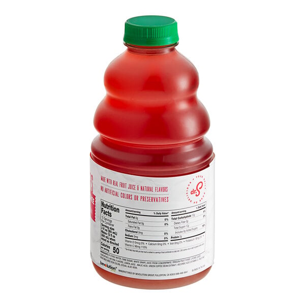 Dr. Smoothie Refreshers Dragon Fruit Lychee Refresher Beverage 1:1 Concentrate 46 fl. oz. - 6/Case
