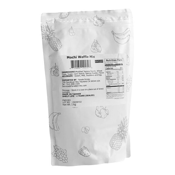 Fanale Mochi Waffle Powder Mix 2.2 lb. - 20/Case