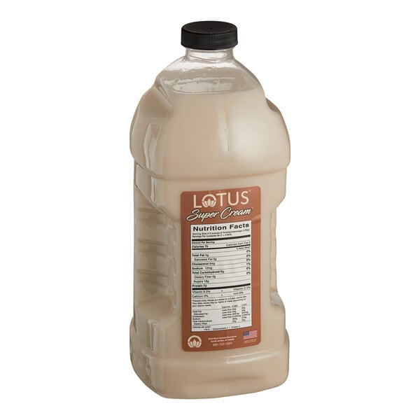 Lotus Plant Energy Cream Base 3:1 Concentrate 64 fl. oz. - 6/Case