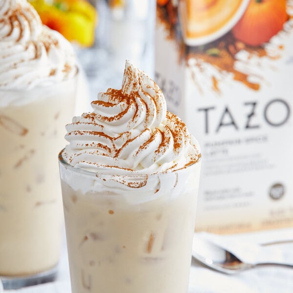 Tazo 32 fl. oz. Pumpkin Spice Latte 1:1 Concentrate - 6/Case