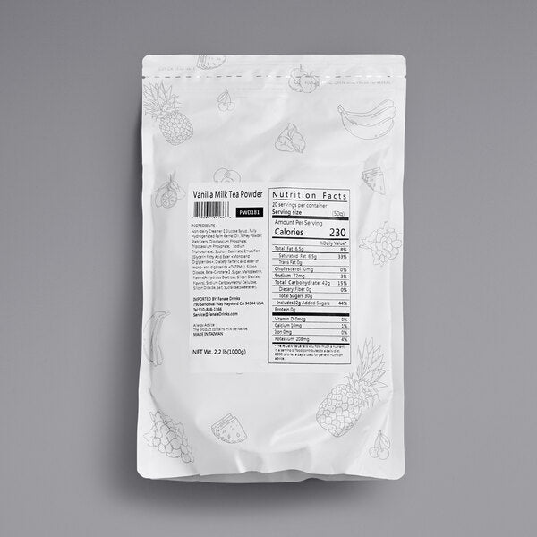 Fanale Vanilla Cream Powder Mix 2.2 lb. - 20/Case