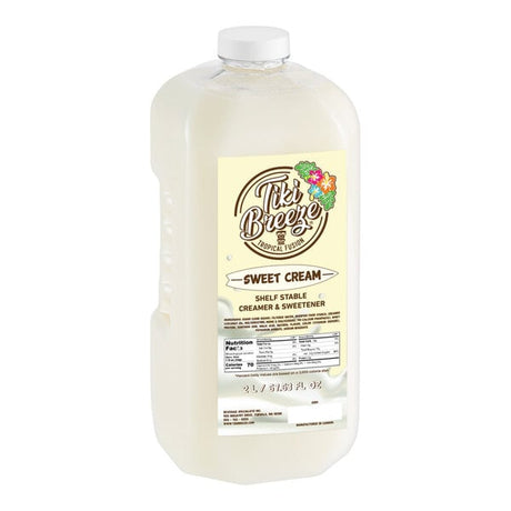 Tiki Breeze Sweet Cream Creamer and Sweetener Base 67.6 fl. oz. - 6/Case