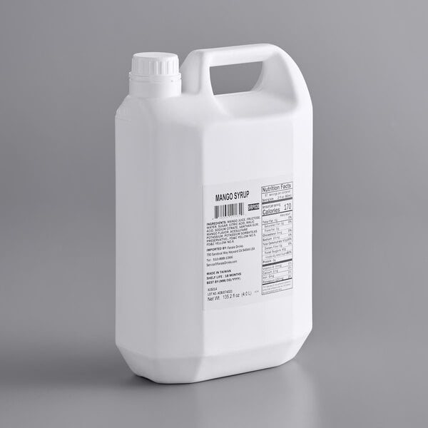 Fanale Mango Concentrated Syrup 134 fl. oz. - 4/Case