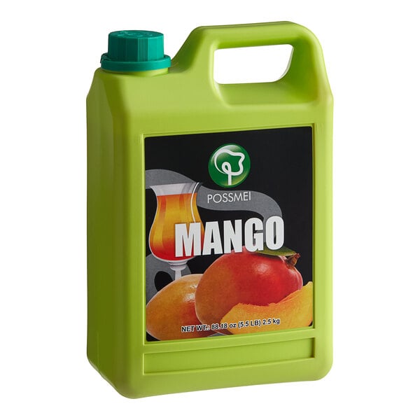 Possmei Mango Concentrated Syrup 64 fl. oz. - 6/Case