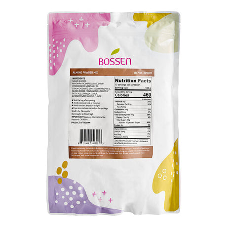 Bossen 2.2 lb. Almond Powder Mix - 20/Case