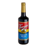Torani Chocolate Milano Flavoring Syrup 750 mL Glass Bottle - 12/Case
