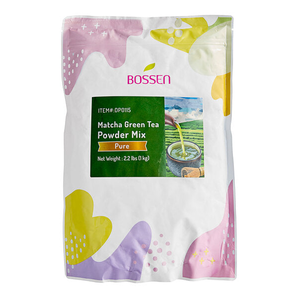 Bossen Pure Matcha Powder 2.2 lb. - 20/Case