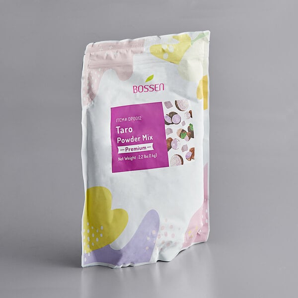 Bossen 2.2 lb. Premium Taro Powder Mix - 20/Case