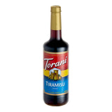 Torani Tiramisu Flavoring Syrup 750 mL Glass Bottle - 12/Case