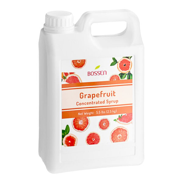 Bossen Grapefruit Concentrated Syrup 64 fl. oz. - 6/Case