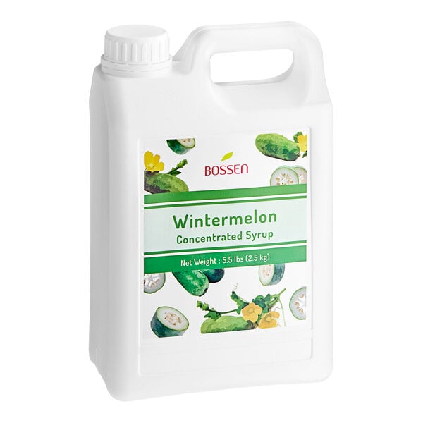 Bossen Wintermelon Concentrated Syrup 64 fl. oz. - 6/Case