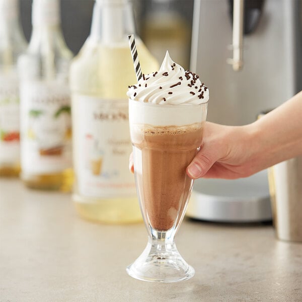 Monin Neutral Frozen Beverage Base Mix 64 fl. oz. - 4/Case