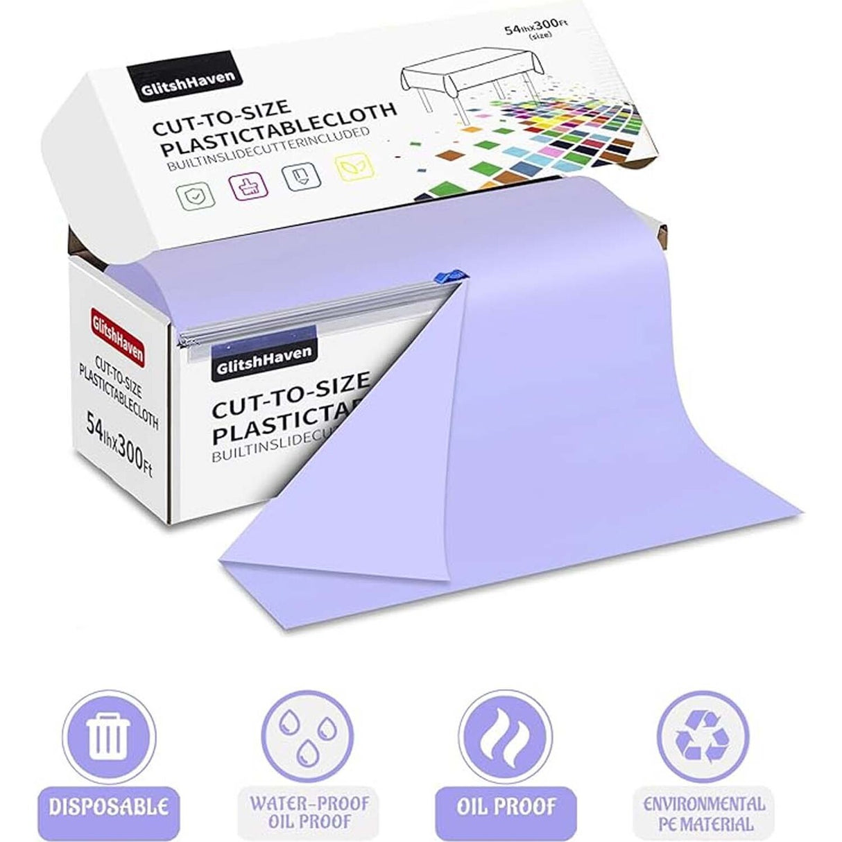 Solid Color Table Cover Roll - 40 Inch x 300 Feet | A Stylish Table Ensemble