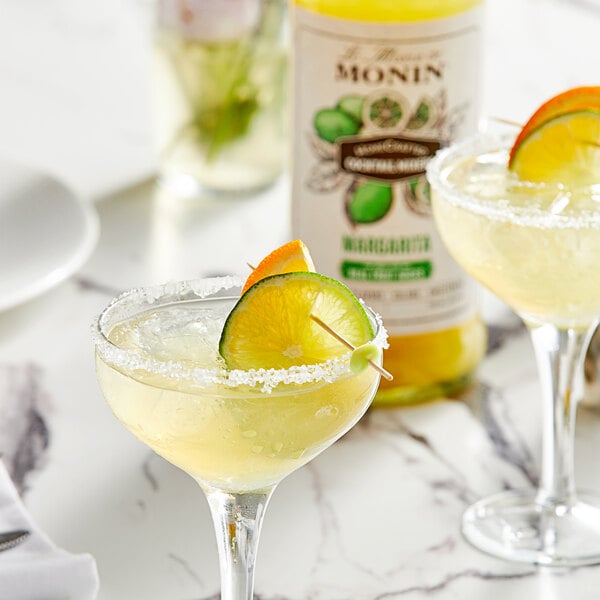 Monin 750 mL HomeCrafted Margarita Cocktail Mix - 6/Case