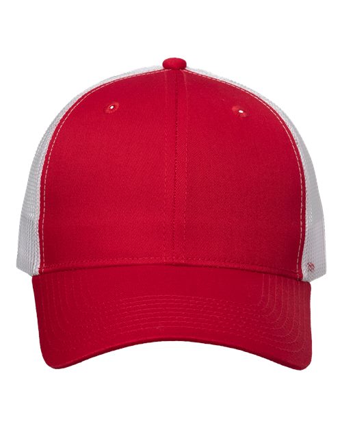 Mesh-Back Twill Trucker Cap