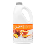 Torani 64 fl. oz. Peach Fruit Smoothie Mix - 6/Case