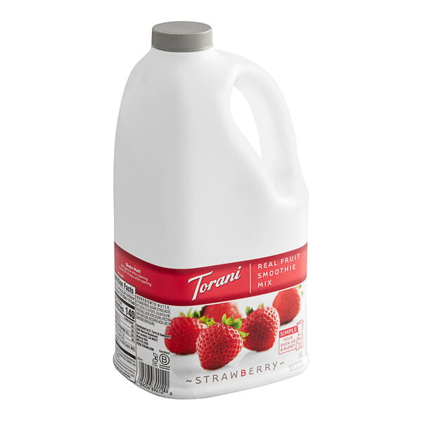 Torani Strawberry Fruit Smoothie Mix - 64 fl. oz. - 6/Case