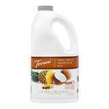 Torani 64 fl. oz. Pina Colada Fruit Smoothie Mix - 6/Case