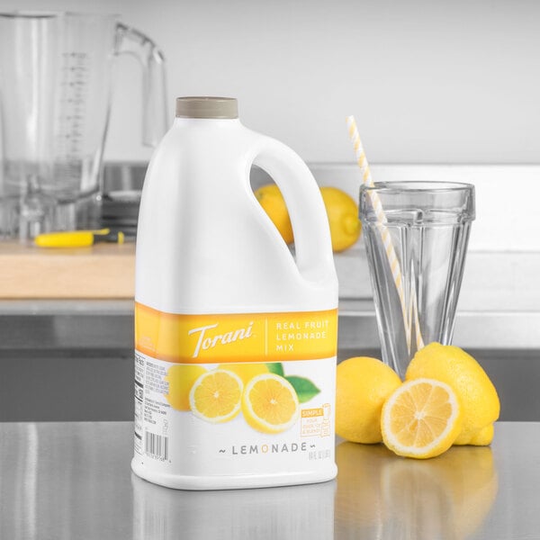 Torani Lemonade Smoothie Mix 64 fl. oz. - 6/Case