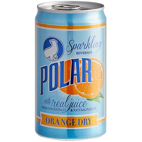 Polar Orange Dry Can 7.5 fl. oz. - 24/Case