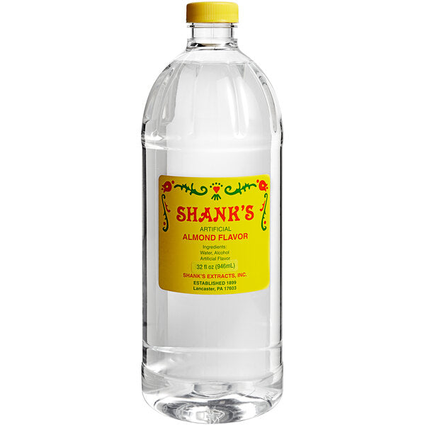 Shank's 32 fl. oz. Imitation Almond - 12/Case