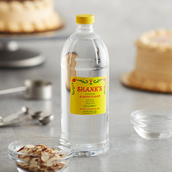 Shank's 32 fl. oz. Imitation Almond - 12/Case