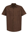 Red Kap Men's Industrial Short Sleeve Work Shirt