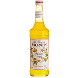 Monin Premium Passion Fruit Flavoring / Fruit Syrup 750 mL - 12/Case