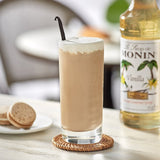 Monin Premium Vanilla Flavoring Syrup - 750 mL - 12/Case