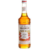 Monin Premium Maple Spice Flavoring Syrup 750 mL - 12/Case