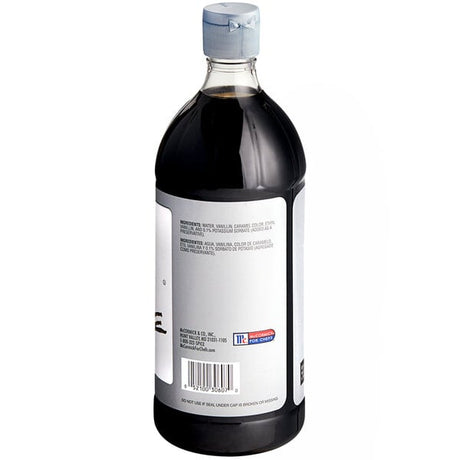 McCormick Culinary Imitation Vanilla 32 fl. oz. - 6/Case