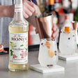 Monin Premium Elderflower Flavoring Syrup 750 mL - 12/Case