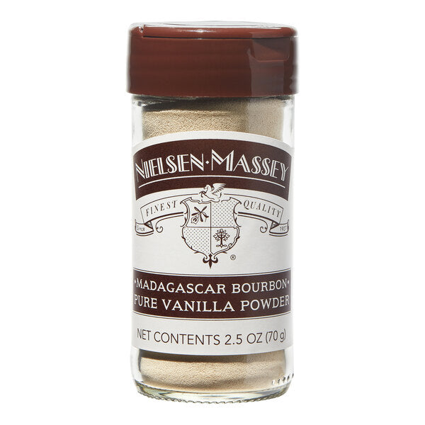 Nielsen-Massey Madagascar Bourbon Pure Vanilla Powder 2.5 oz. - 6/Case
