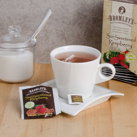 Bromley Exotic Sun Sweetened Raspberry Herbal Tea - 144/Case