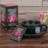 Steep By Bigelow Organic Rooibos Hibiscus Tea Bags - 120/Case